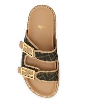 fendi flip flops black|fendi denim slides.